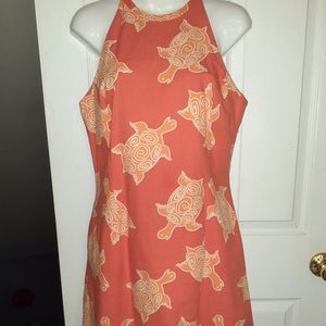 Lilly Pulitizer Sundress w/Turtles Women's Size 8